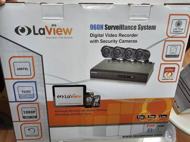 LaView 960H Security Camera System Kit